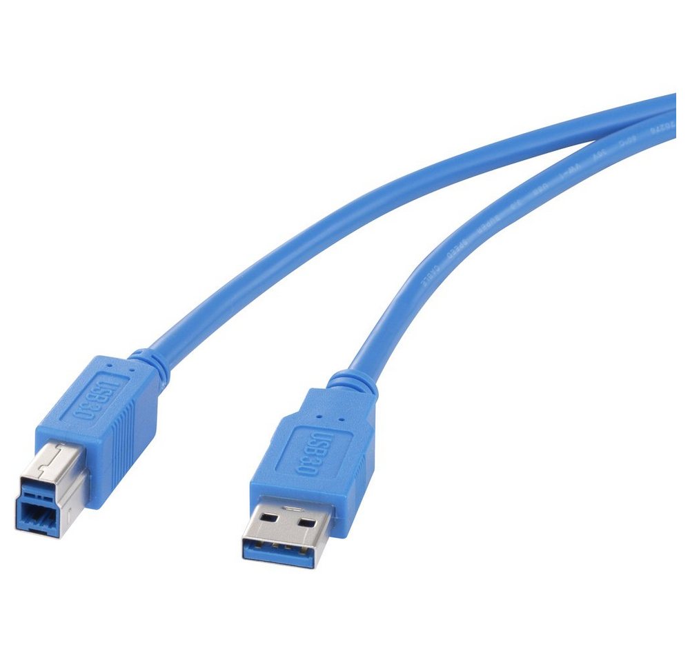 Renkforce Renkforce USB-Kabel USB 3.2 Gen1 (USB 3.0 / USB 3.1 Gen1) USB-A Stecke USB-Kabel, (0.50 cm) von Renkforce