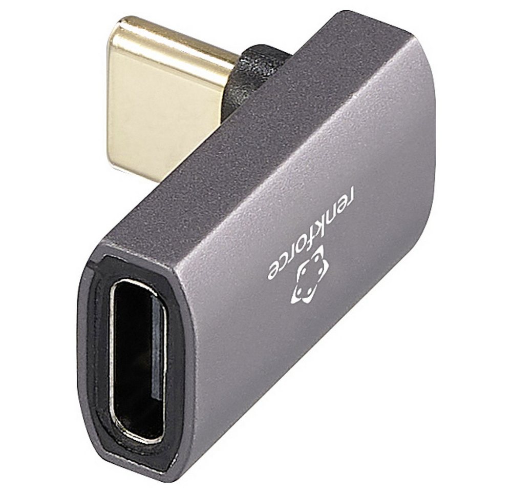 Renkforce Renkforce USB4®, USB-C® Adapter [1x USB-C® Stecker - 1x USB-C® Buchse] USB-Adapter von Renkforce