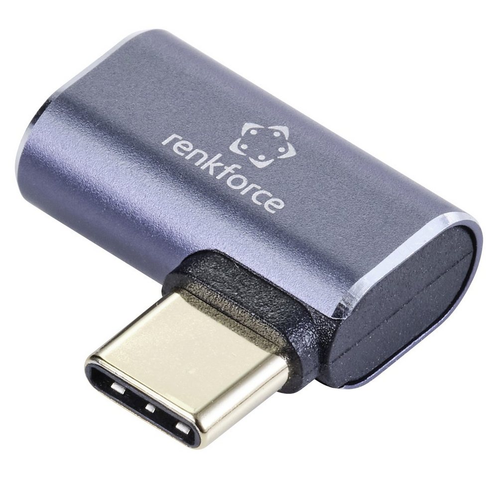 Renkforce Renkforce USB4® Adapter [1x USB4® Stecker - 1x USB-C® Buchse] 40 GBit/ USB-Adapter von Renkforce
