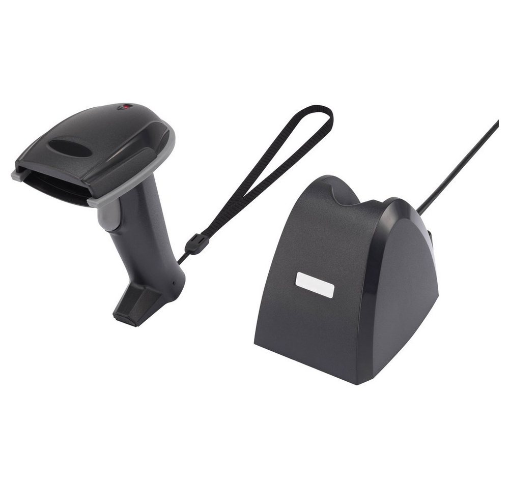 Renkforce Renkforce iCR6307ABU Barcode-Scanner Funk 1D LED Schwarz Hand-Scanner Scanner von Renkforce