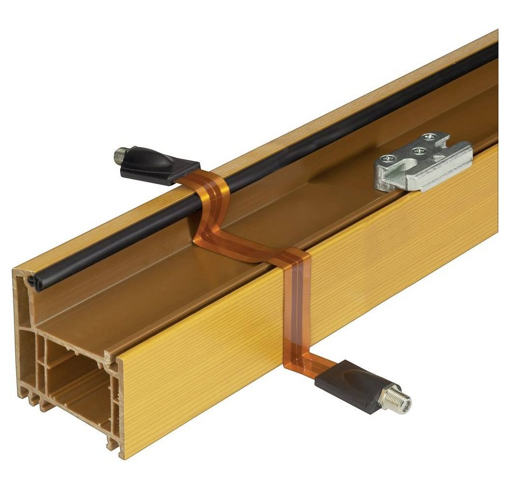 Renkforce SAT-Flachbandkabel 0.3 m SAT-Kabel, Fensterdurchführung Renkforce SAT-Flachbandkabel 0.3 m SAT-Kabel, Fensterdurchführung von Renkforce