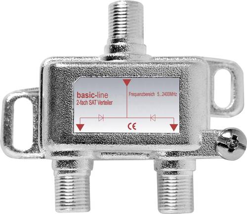 Renkforce SAT-Verteiler 2-fach 5 - 2200MHz von Renkforce