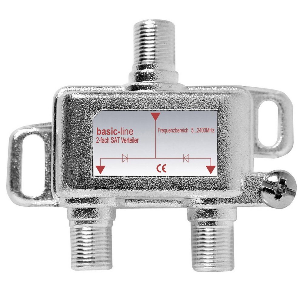 Renkforce SAT-Verteiler Renkforce SAT-Verteiler 2-fach 5 - 2200 MHz Renkforce SAT-Verteiler Renkforce SAT-Verteiler 2-fach 5 - 2200 MHz von Renkforce