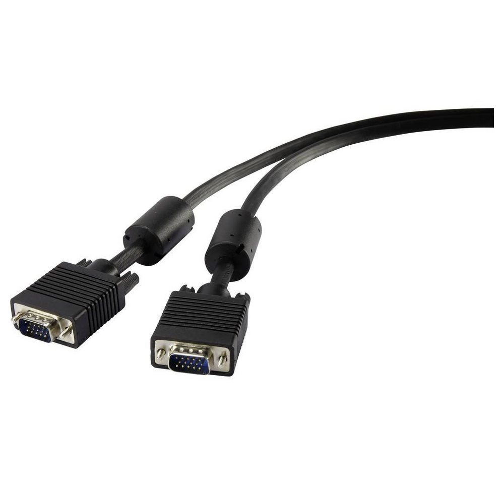 Renkforce SVGA-Monitorkabel mit Ferritkernen 1.8 m HDMI-Kabel, (1.80 cm), mit Ferritkern von Renkforce