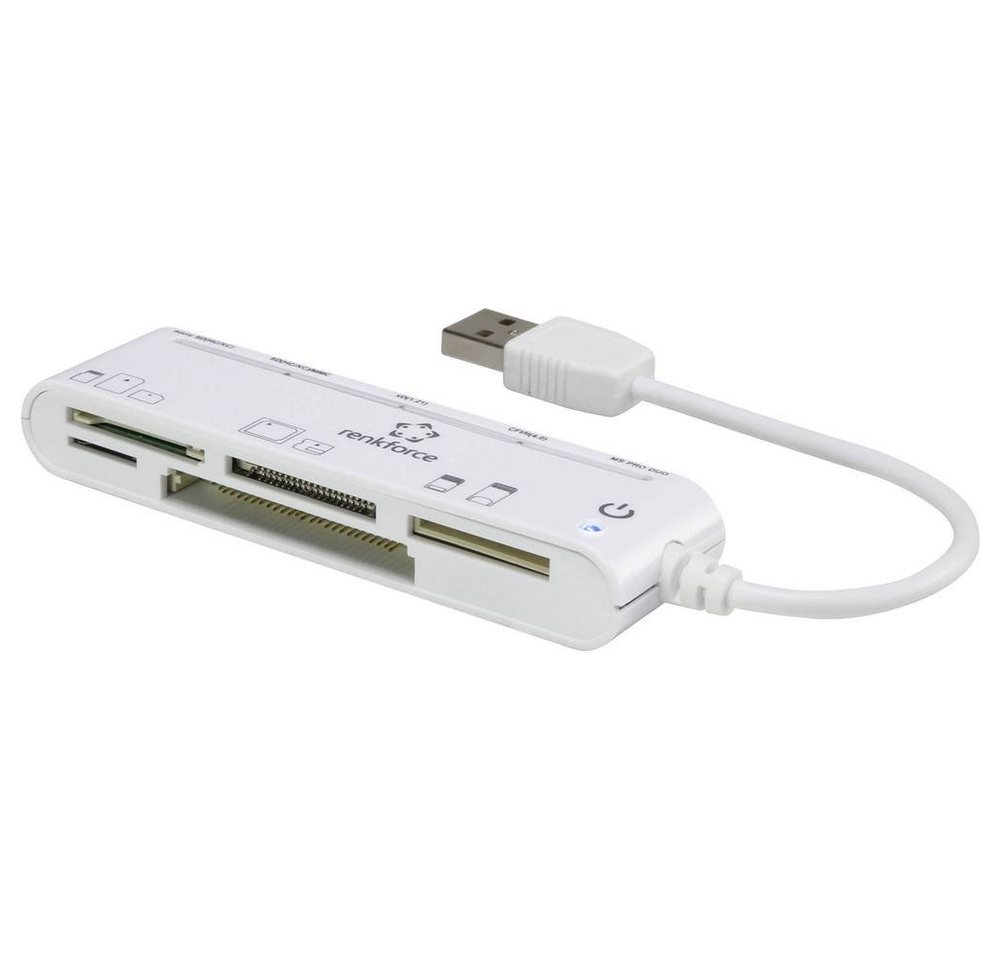 Renkforce Speicherkartenleser Externer Speicherkartenleser USB 2.0 Renkforce Speicherkartenleser Externer Speicherkartenleser USB 2.0 von Renkforce