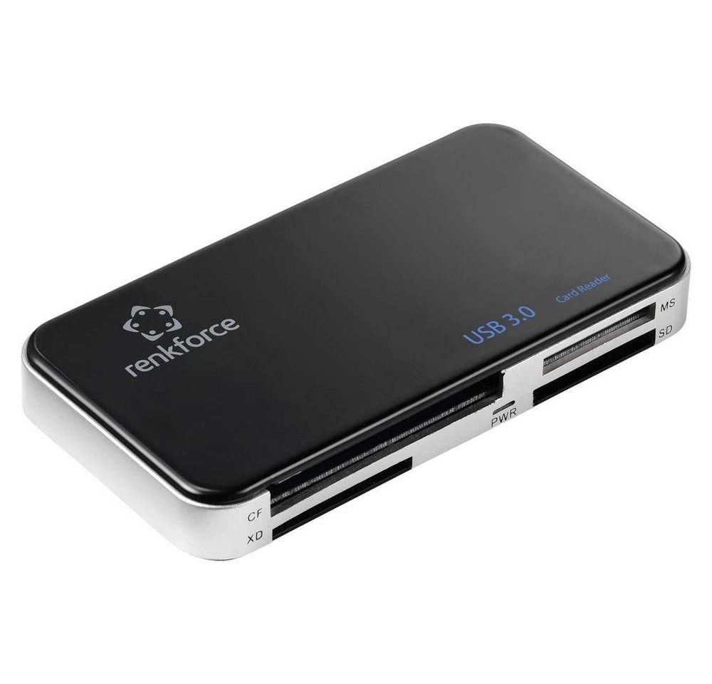 Renkforce Speicherkartenleser USB A 3 Universal-Kartenleser Renkforce Speicherkartenleser USB A 3 Universal-Kartenleser von Renkforce