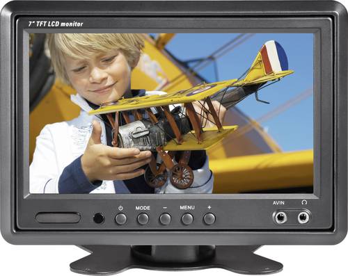 Renkforce T-701B Auto LCD-Monitor 17.8cm 7 Zoll von Renkforce