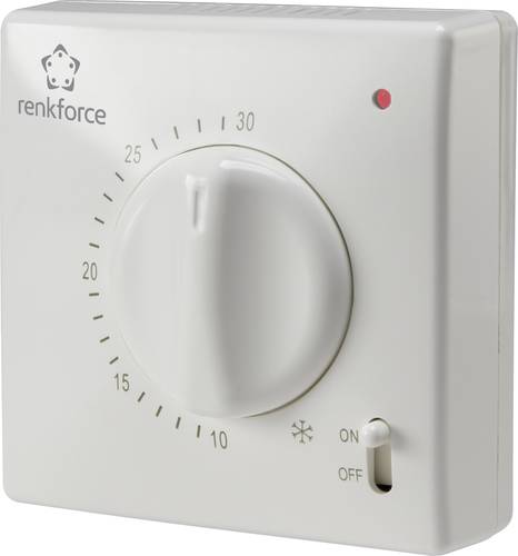 Renkforce TR-93 TR-93 Raumthermostat Aufputz Tagesprogramm 1St. Renkforce TR-93 TR-93 Raumthermostat Aufputz Tagesprogramm 1St. von Renkforce