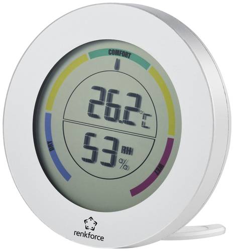 Renkforce Thermo-/Hygrometer Silber Renkforce Thermo-/Hygrometer Silber von Renkforce