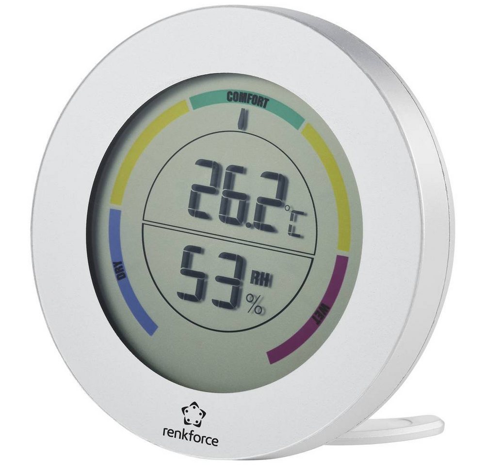Renkforce Thermo-/Hygrometer mit Komfortanzeige Wetterstation Renkforce Thermo-/Hygrometer mit Komfortanzeige Wetterstation von Renkforce