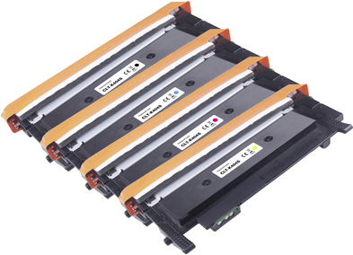 Renkforce Toner Kombi-Pack ersetzt Samsung CLT-P404C, CLT-K404S, CLT-C404S, CLT-M404S, CLT-Y404S Kompatibel Schwarz, Cyan, Magenta, Gelb 1500 Seiten (RF-5628016) von Renkforce