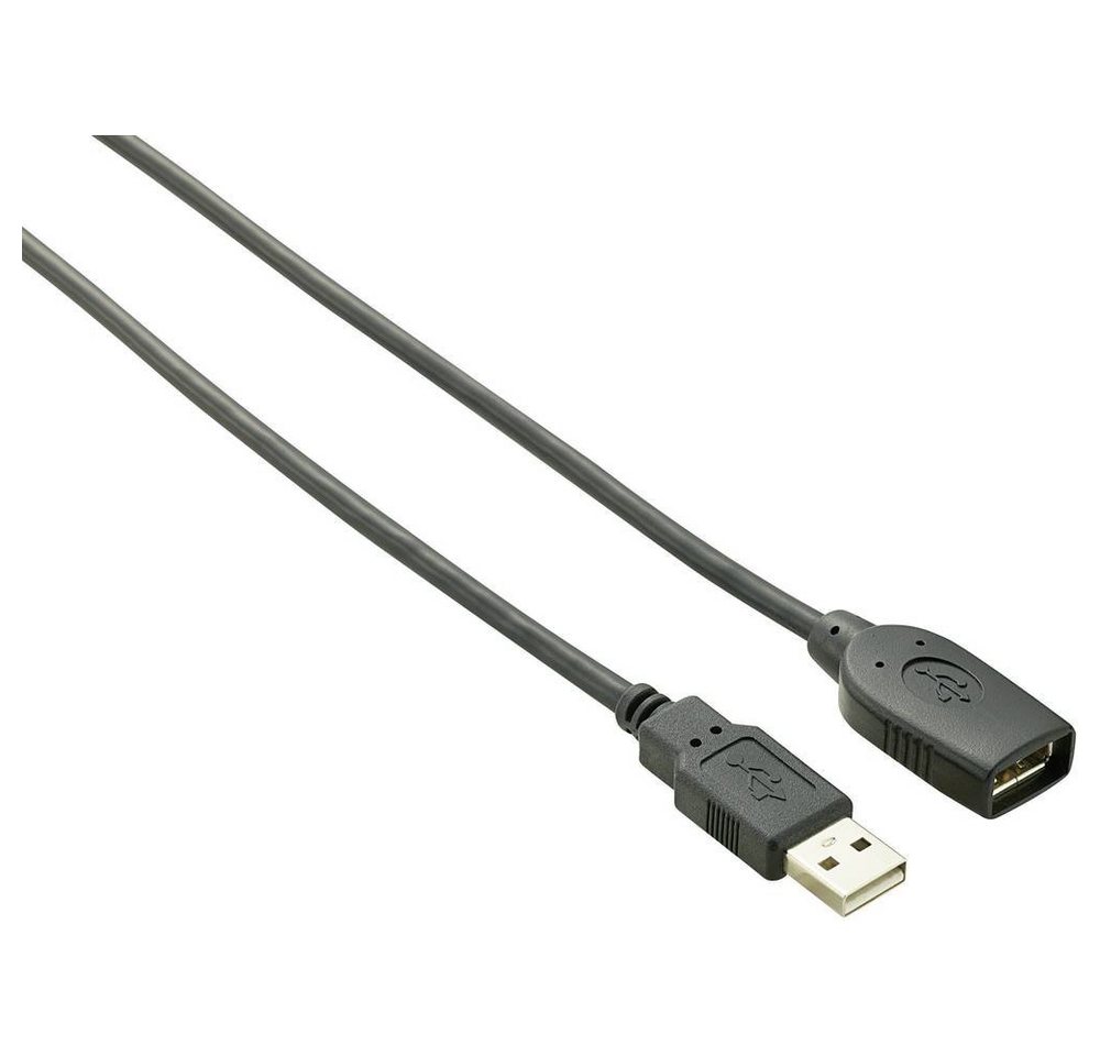 Renkforce USB 2 Repeater-Kabel passiv 10 m USB-Kabel, (10.00 cm), vergoldete Steckkontakte von Renkforce