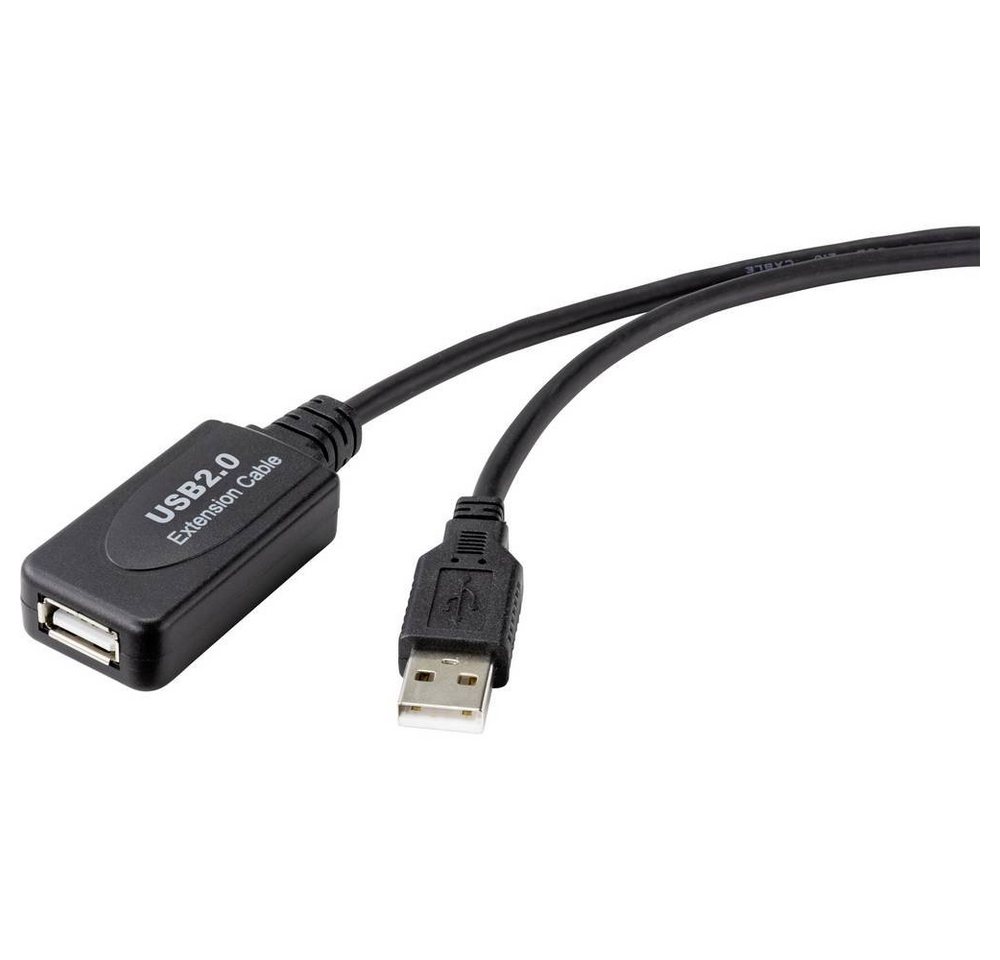 Renkforce USB 2 aktives Verlängerungskabel USB-Kabel, Aktiv mit Signalverstärkung Renkforce USB 2 aktives Verlängerungskabel USB-Kabel, Aktiv mit Signalverstärkung von Renkforce