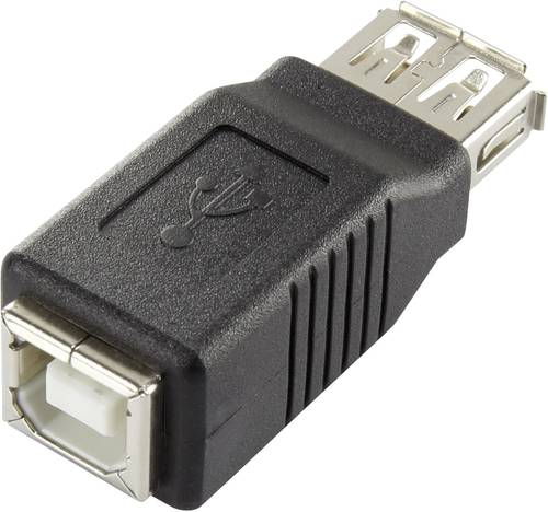 Renkforce USB 2.0 Adapter [1x USB 2.0 Buchse A - 1x USB 2.0 Buchse B] rf-usba-05 vergoldete Steckkon von Renkforce