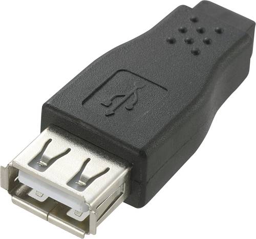 Renkforce USB 2.0 Adapter [1x USB 2.0 Buchse A - 1x USB 2.0 Buchse Mini-B] RF-4780816 von Renkforce