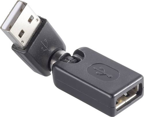 Renkforce USB 2.0 Adapter [1x USB 2.0 Stecker A - 1x USB 2.0 Buchse A] vergoldete Steckkontakte von Renkforce