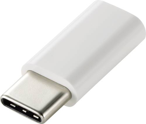 Renkforce USB 2.0 Adapter [1x USB-C® Stecker - 1x USB 2.0 Buchse Micro-B] von Renkforce