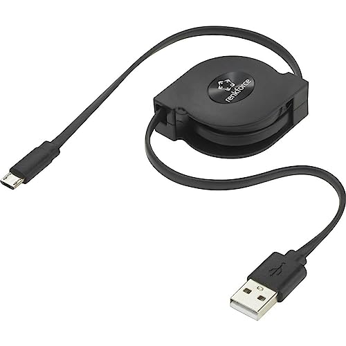 Renkforce USB 2.0 USB-A Stecker, USB-Micro-B Stecker, 80,00 cm, schwarz, RF-4352332 Renkforce USB 2.0 USB-A Stecker, USB-Micro-B Stecker, 80,00 cm, schwarz, RF-4352332 von Renkforce