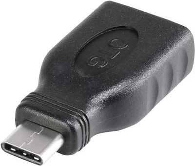 Renkforce USB 3.0 Adapter [1x USB-C Stecker - 1x USB 3.0 Buchse A] mit OTG-Funktion, vergoldete Steckkontakte (RF-3385702) von Renkforce