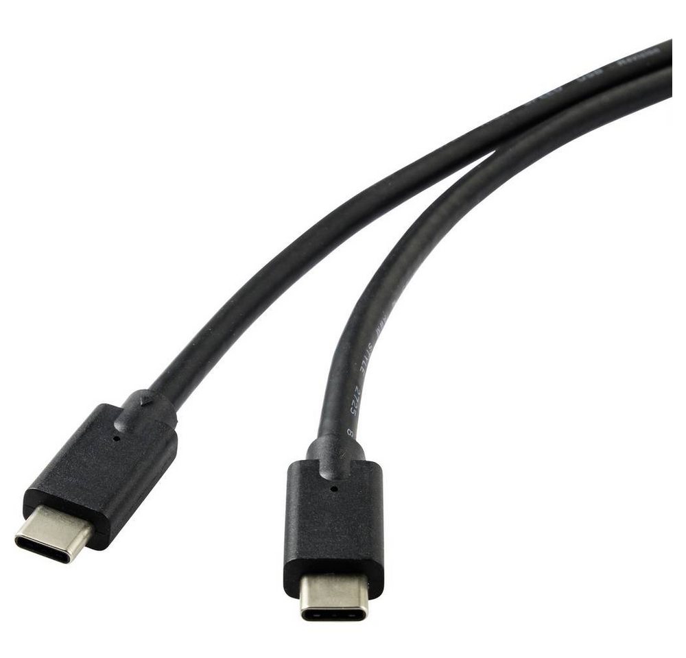 Renkforce USB 3.2 (Gen 2x2) Anschlusskabel 2 m vergoldete USB-Kabel, Geschirmt von Renkforce
