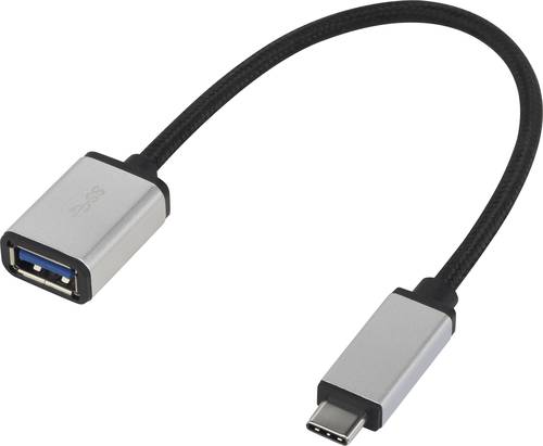 Renkforce USB 3.2 Gen 1 (USB 3.0) Adapter [1x USB-C® Stecker - 1x USB 3.2 Gen 1 Buchse A (USB 3.0)] von Renkforce