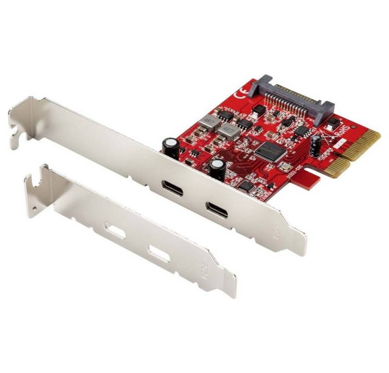 Renkforce USB 3.2 Gen2 (USB 3.1) Type-C™ Controllerkarte 10 Modulkarte von Renkforce