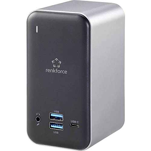 Renkforce USB-C® RF-DKS-650 Universal Notebook Dockingstation mit Ladefunktion von Renkforce