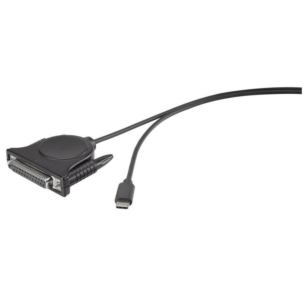 Renkforce USB-C™ auf Parallel-Druckerkabel mit D-SUB-Buchse USB-Adapter von Renkforce