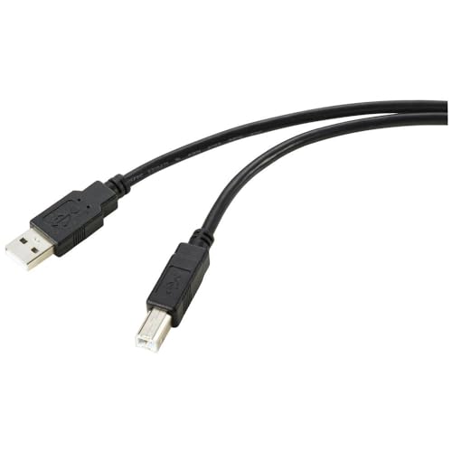 Renkforce USB-Kabel USB 2.0 USB-A Stecker, USB-B Stecker 15.00 m Schwarz Aktiv mit Signalverstärkung RF-5720400 Renkforce USB-Kabel USB 2.0 USB-A Stecker, USB-B Stecker 15.00 m Schwarz Aktiv mit Signalverstärkung RF-5720400 von Renkforce