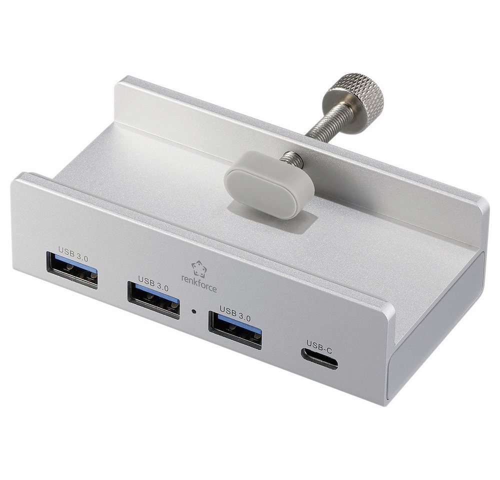Renkforce USB-Verteiler Renkforce RF-ACHB-350 1+3 Port USB 3.1 Gen 1-Hub mit Aluminiumgehäuse Renkforce USB-Verteiler Renkforce RF-ACHB-350 1+3 Port USB 3.1 Gen 1-Hub mit Aluminiumgehäuse von Renkforce