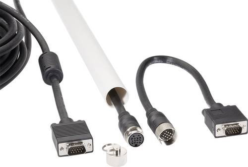 Renkforce VGA Anschlusskabel VGA 15pol. Stecker, VGA 15pol. Stecker 15.00m Schwarz RF-1456245 für L von Renkforce