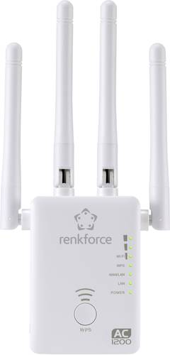 Renkforce WLAN Repeater WS-WN575A3 Dual Band AC1200 RF-3804172 von Renkforce