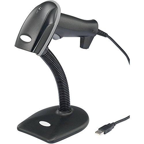 Riotec Renkforce LS6300E Kit Barcode Kabelgebunden 1D Laser Schwarz Hand-Scanner USB Riotec Renkforce LS6300E Kit Barcode Kabelgebunden 1D Laser Schwarz Hand-Scanner USB von Renkforce