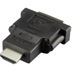 renkforce - Videoadapter - HDMI Stecker zu DVI-D Gefäß - Schwarz von Renkforce
