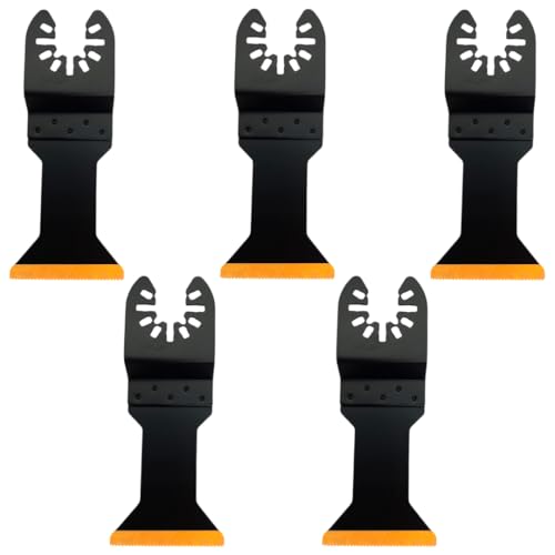 5-44 mm Bi-Metall Titan beschichtete Multi-Tool Sägeblätter Klingen für Holz & Metall Cutter Sägen Set Kompatibel mit Dremel Fein Multimaster Makita Etc Oszillierend 5-44 mm Bi-Metall Titan beschichtete Multi-Tool Sägeblätter Klingen für Holz & Metall Cutter Sägen Set Kompatibel mit Dremel Fein Multimaster Makita Etc Oszillierend von Rennie Tool Company