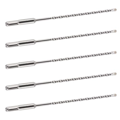 SDS + Plus Steinbohrer, Wolframkarbid-Spitze, für Stein, Beton, Ziegel, 4 mm x 210 mm, 5 Stück von Rennie Tool Company