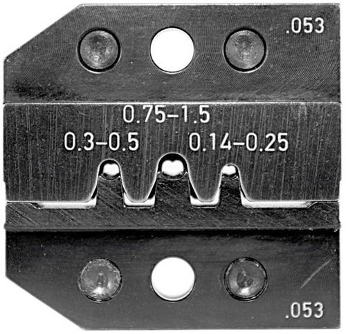 Rennsteig Werkzeuge 624 053 3 0 Crimpeinsatz Gerollte Verbinder 0.14 bis 1.5mm² Passend für Marke von Rennsteig Werkzeuge
