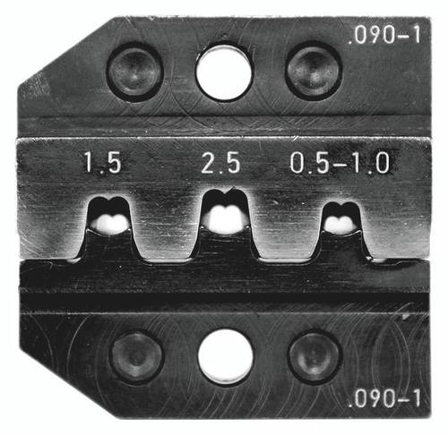 Rennsteig Werkzeuge 624 090-1 3 0 Crimpeinsatz Aderendhülsen 0.5 bis 2.5mm² Passend für Marke (Za von Rennsteig Werkzeuge