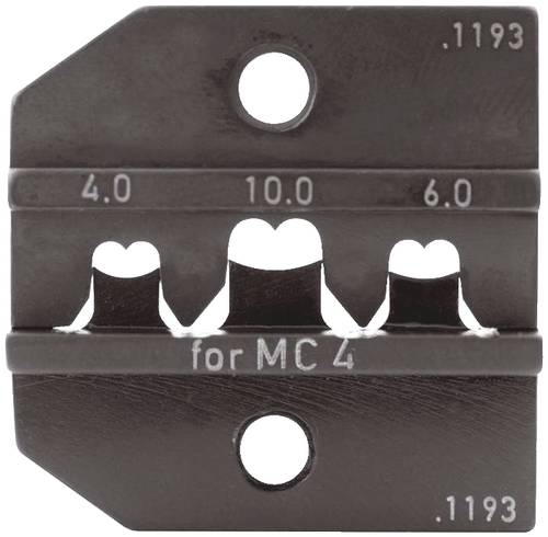 Rennsteig Werkzeuge 624 1193 3 0S Crimpeinsatz Solar-Steckverbinder geeignet für MC4 4 bis 6mm² Pa von Rennsteig Werkzeuge