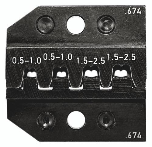 Rennsteig Werkzeuge 624 674 3 0 Crimpeinsatz Modularstecker 0.5 bis 2.5mm² Passend für Marke (Zang von Rennsteig Werkzeuge