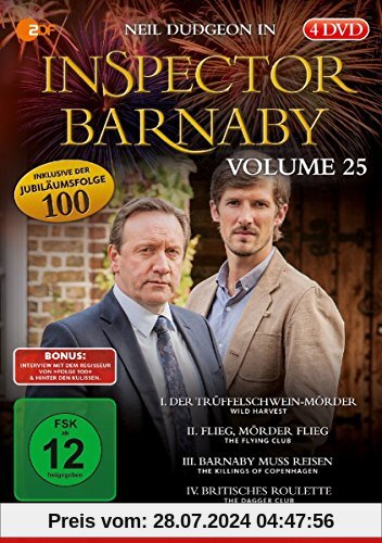 Inspector Barnaby, Vol. 25 [4 DVDs] von Renny Rye