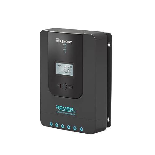 Renogy 20A 12/24 V MPPT Solarregler Solarmodul Laderegler mit LCD-Bildschirm von Renogy
