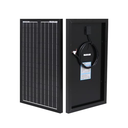 Renogy 30 W Solarmodul Mono 12 V (Schlankes Design) Solarpanel, Solarzelle, Photovoltaikmodul für Aufladen von 12V Solarbatterie von Renogy