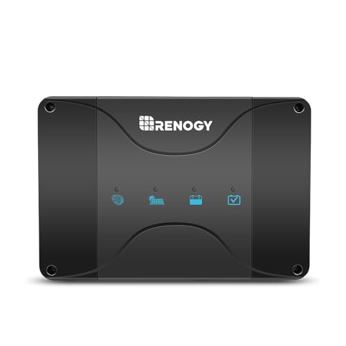 Renogy 50A DCDC Batterieladegerät mppt solarladeregler ladebooster 12V netzunabhängig für Starterbatterie und Versorgungsbatterie Wohnmobil, Wohnwagen von Renogy