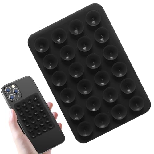 Renopfect 10 Stück Silikon Saugnapf Handyhalter Freihändige Halterung Für Selfie Doppelseitiger Handy Saugnapf Halterung Für Selfies Videos Telefon Glas Oder Spiegel Extra Starker Halt Abnehmbar Durch von Renopfect