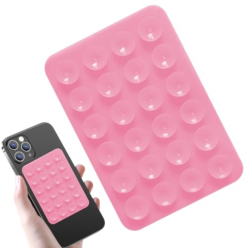 Renopfect 10 Stück Silikon Saugnapf Handyhalter Freihändige Halterung Für Selfie Doppelseitiger Handy Saugnapf Halterung Für Selfies Videos Telefon Glas Oder Spiegel Extra Starker Halt Abnehmbar Durch von Renopfect