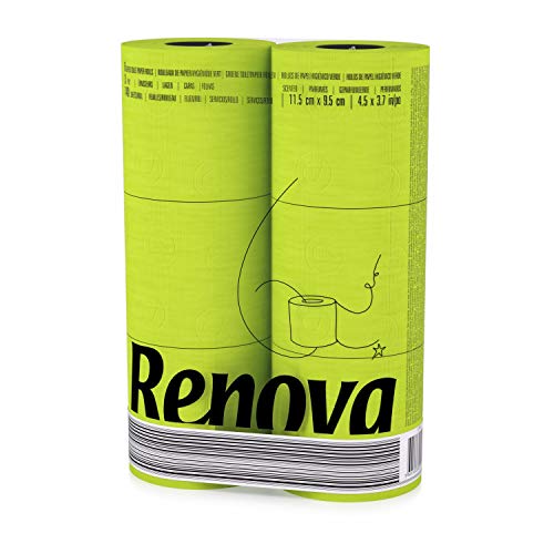 RENOVA GREEN Toilet Paper 6 Rolls von Renova