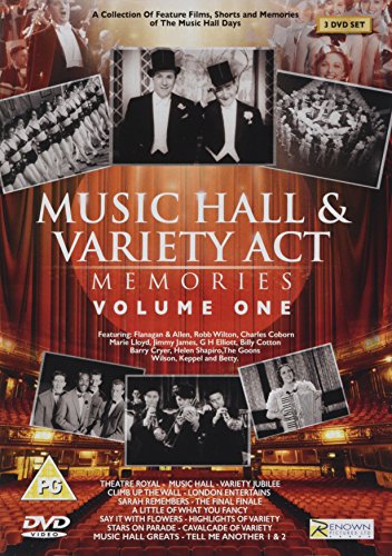 Music Hall And Variety Acts Memories Vol 1 [3 DVDs] von Renown Pictures