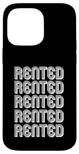 Vermietet Hülle für iPhone 14 Pro Max von Rented Apparel