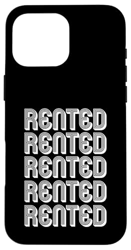 Vermietet Hülle für iPhone 16 Pro Max Vermietet Hülle für iPhone 16 Pro Max von Rented Apparel
